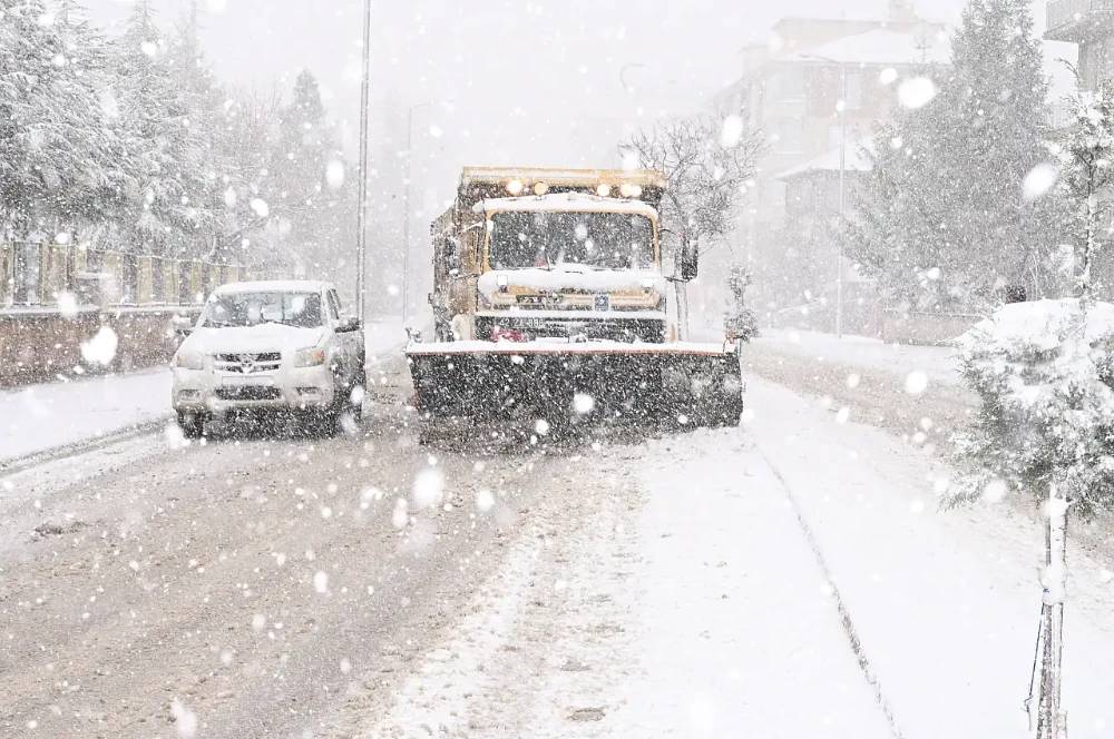 Konya'nın 14 ilçesine 4 gün sürecek kar yağışı geliyor 1